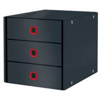 Cassettiera ClickeStore Cosy - 3 cassetti - grigio - Leitz - 53680089 - 4002432128716 - DMwebShop