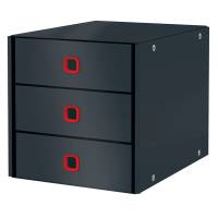 Cassettiera ClickeStore Cosy - 3 cassetti - grigio - Leitz - 53680089 - 4002432128716 - DMwebShop