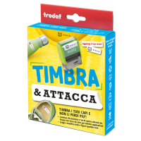 Kit Timbra&Attacca - per stampa su tessuti-etichette - Trodat - 180221 - 9010035802211 - DMwebShop