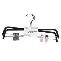 Gruccia antiscivolo 37 x 0,6 cm nero - 25319