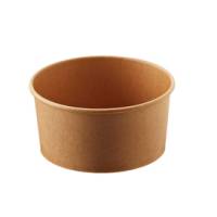 Insalatiera Street Food diametro 15 x H 7,5 cm 1000 ml avana bianco Leone H0759 - 26196