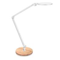 Lampada Giant a LED con base in legno bianco - 25462