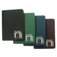 Portacard a libro 14 scomparti in PVC gommato - 23996