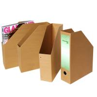 Portariviste Eco - 25 x 35 x 8 cm - dorso 8 cm - avana - conf. 10 pezzi - Starline - XPRECOAV_STL - 8025133121691 - DMwebShop