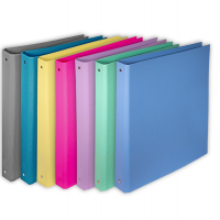 Raccoglitore KingBright - 4 anelli tondi - 30 mm - f.to utile 22 x 30 cm - rivestito in PPL - colori assortiti - conf. 24 pezzi - Starline - 1410412 ASSORTIS - 8025133122810 - DMwebShop