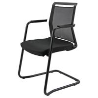 Seduta attesa Light LLS con braccioli inclusi nero - 25508