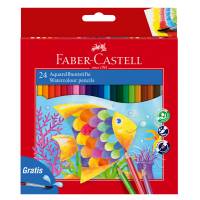 Acquerellabili Red pastelli colorati - mina Ø 3,3 mm - colori assortiti - Astuccio 24 pastelli colorati - Faber Castell - 114425 - 4005401144250 - DMwebShop