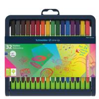 Fineliner Line-Up - punta 0,4 mm - colori assortiti - astuccio 32 colori - Schneider - P191091 - 4004675109149 - DMwebShop