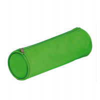 Astuccio Tombolino Basic con cerniera - 22 x 8 x Ø 8 cm - verde - Durable - Pagna 22501-05