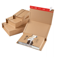 Scatola postale CP 020 - fustellata - 380 x 290 x 80 mm - conf. 20 pezzi - Colompac - CP020.17 - 4033657201700 - DMwebShop