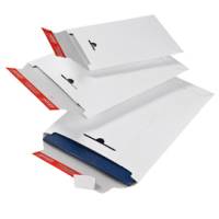 Busta a sacco - in cartone - chiusura autoadesiva - 210 x 265 x 30 mm - bianco - conf. 20 pezzi - Colompac - CP012.02 - DMwebShop