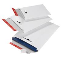 Busta a sacco - in cartone - chiusura autoadesiva - 245 x 345 x 30 mm - bianco - conf. 20 pezzi - Colompac - CP012.04 - 4033657060215 - DMwebShop
