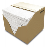 Panni assorbenti - per oli ed idrocarburi - 41 x 46 cm - conf. 200 pezzi - Carvel ASO003