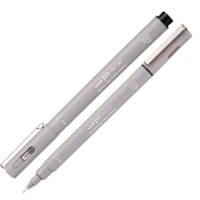 Pin fineliner - punta 0,1 mm - grigio chiaro - conf. 12 pezzi - Uni Mitsubishi - M PIN101 GRC - 4902778230763 - DMwebShop