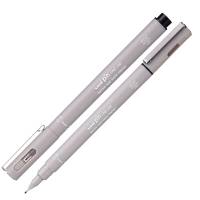 Pin fineliner - punta 0,5 mm - grigio chiaro - conf. 12 pezzi - Uni Mitsubishi - M PIN105 GRC - 4902778230794 - DMwebShop