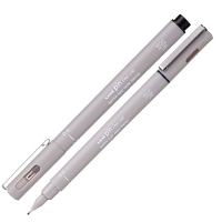 Pin fineliner - punta 0,5 mm - grigio chiaro - Uni Mitsubishi - M PIN105 GRC - 4902778230794 - DMwebShop
