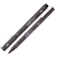Pin fineliner - punta 0,1 mm - grigio scuro - conf. 12 pezzi - Uni Mitsubishi - M PIN101 GRS - 4902778230756 - DMwebShop