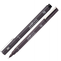 Pin fineliner - punta 0,1 mm - grigio scuro - Uni Mitsubishi - M PIN101 GRS - 4902778230756 - DMwebShop