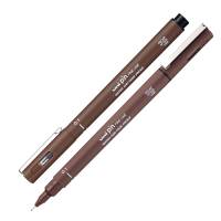 Pin fineliner - punta 0,1 mm - seppia - conf. 12 pezzi - Uni Mitsubishi - M PIN101 SEP - 4902778230770 - DMwebShop