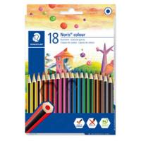 Matite colorateNoris Colour - in wopex - colori assortiti - astuccio 18 pezzi - Staedtler - 185 C18 - 4007817029893 - DMwebShop