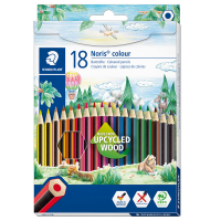 Matite colorateNoris Colour - in wopex - colori assortiti - astuccio 18 pezzi - Staedtler - 185 C18 - 4007817029893 - DMwebShop