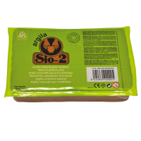 Argilla naturale panetto 1,5 kg - rosso - Cwr - 10381 - 8422830000005 - DMwebShop