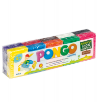 Pasta Pongo - panetto 50 gr - colori assortiti - conf. 10 pezzi - Giotto - F605000 - 8000144008391 - DMwebShop