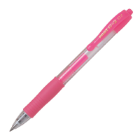 Roller gel a scatto G-2 - punta 0,7 mm - rosa neon - Pilot - 001379 - 4902505586415 - DMwebShop