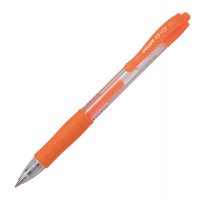 Roller gel a scatto G-2 - punta 0,7 mm - arancio neon - Pilot - 001381 - 4902505586439 - DMwebShop