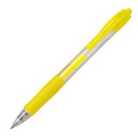 Roller gel a scatto G-2 - punta 0,7 mm - giallo neon - Pilot - 001383 - 4902505586453 - DMwebShop