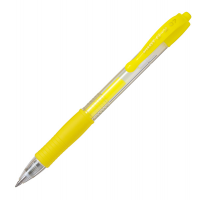 Roller gel a scatto G-2 - punta 0,7 mm - giallo neon - Pilot - 001383 - 4902505586453 - DMwebShop