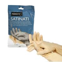 Guanti in lattice - satinati - taglia M/7 - bianco - blister 2 pezzi - Perfetto - 0400B - 8000957040021 - DMwebShop