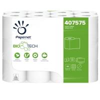 Carta igienica classica BioTech - 2 veli - 19,8 mt - 180 strappi - pacco 24 rotoli - Papernet - 407575 - 8024929475758 - DMwebShop