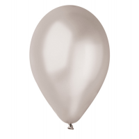 Palloncini in lattice metallizzati - Ø 26 cm - argento - busta 16 pezzi - Big Party - 72191. - 8020834721911 - DMwebShop