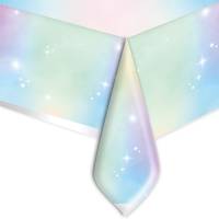 Tovaglia - plastica - 140 x 270 cm - colori soft rainbow - Big Party - 74022 - 8020834740226 - DMwebShop