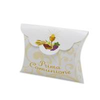Scatolina portaconfetti Comunione carta - 10 x 8 x 3 cm - conf.25 pezzi - Big Party - 81601 - 8020834816013 - DMwebShop