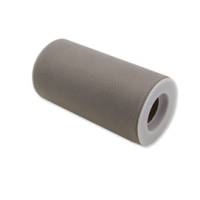 Tulle in rotolo - 12,5 cm x 25 mt - argento opaco - Big Party - 85069 - 8020834850697 - DMwebShop