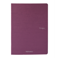 Maxiquaderno EcoQua original PM - A4 - 90 gr - 5 mm - 40 fogli - vino - conf. 5 pezzi - Fabriano - 19210212 - 8001348213932 - DMwebShop