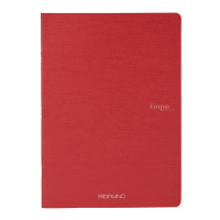 Maxiquaderno EcoQua original PM - A4 - 90 gr - 1 rigo - 40 fogli - rosso scuro - conf. 5 pezzi - Fabriano - 19210303 - 8001348214083 - DMwebShop
