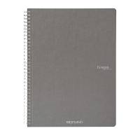 Maxiquaderno EcoQua original - spiralato - A4 - 90 gr - 5 mm - 70 fogli - antracite - conf. 5 pezzi - Fabriano - 19290101 - 8001348215509 - DMwebShop