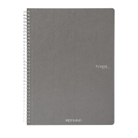 Maxiquaderno EcoQua original - spiralato - A4 - 90 gr - 5 mm - 70 fogli - antracite - conf. 5 pezzi - Fabriano - 19290101 - 8001348215509 - DMwebShop