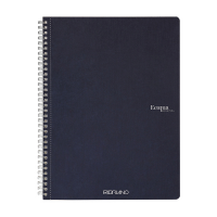 Maxiquaderno EcoQua original - spiralato - A4 - 90 gr - 5 mm - 70 fogli - blu scuro - conf. 5 pezzi - Fabriano - 19290104 - 8001348215530 - DMwebShop