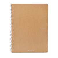 Maxiquaderno EcoQua original - spiralato - A4 - 90 gr - 1 rigo - 70 fogli - bruno - conf. 5 pezzi - Fabriano - 19290202 - 8001348215752 - DMwebShop