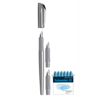 Set penna stilografica Callissima - 3 punte intercambiabili incluse - fusto antarcite - Schneider - P143812 - 4004675157775 - DMwebShop