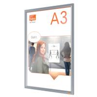 Cornice Impression PRO - a clip - A3 - alluminio - Nobo - 1915577 - 5028252620673 - DMwebShop