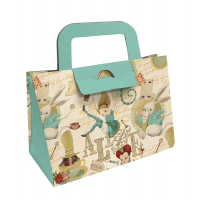 Scatola portaoggetto - fantasia Alice - 16,2 x 14,5 x 7,5 cm - conf. 6 pezzi - Kartos - 12020100 - 8009162363963 - DMwebShop