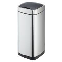 Cestino no touch - con sensore - 30,5 x 30,5 x 69 cm - 35 lt - argento metallizzato - Durable - 3423-23 - 4005546728353 - DMwebShop