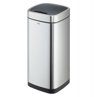 Cestino no touch - con sensore - 30,5 x 30,5 x 69 cm - 35 lt - argento metallizzato - Durable - 3423-23 - 4005546728353 - DMwebShop