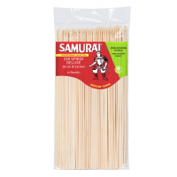 Spiedi delux - in bambu' - 25 cm - conf. 250 pezzi - Samurai Party G2SM-0938R