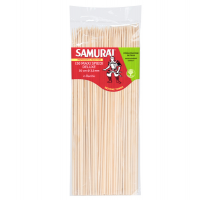 Spiedi delux - in bambu' - 30 cm - conf. 150 pezzi - Samurai Party G2SM - 0948R